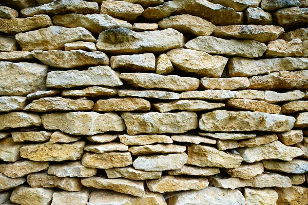 Perfect wall made of natural stones. Royalty Free Stock Images