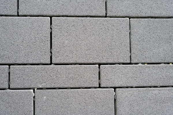 Terrace floor covered with paving stones — Stock Photo, Image