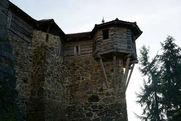 Castelo Medieval Muito Bom Estado Falkenfels Baviera — Fotografia de Stock