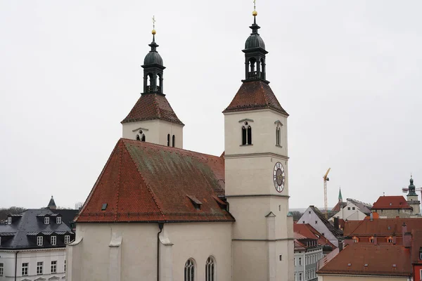 Ini Adalah Berbagai Gereja Regensburg — Stok Foto
