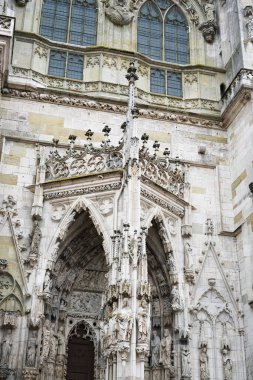 Regensburg'da Sankt Peter Katedrali 