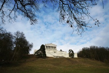 Donaustauf Bavyera bölgesinde Memorial Walhalla 