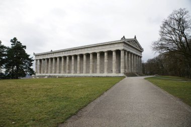 Walhalla görünümünden Donaustauf, Tuna