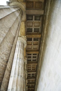 Walhalla görünümünden Donaustauf, Tuna