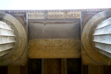 Memorial Walhalla Donaustauf Regensburg'da Bavyera bölgesi içinde