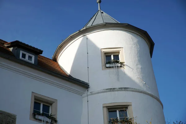 Stadens Landmärke Wrth Slott Danuben Renässansstil — Stockfoto