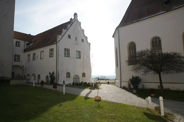 Wrth Dunán Harmadik Legnagyobb Városa Legkeletibb Kerületben Regensburg Kerület — Stock Fotó