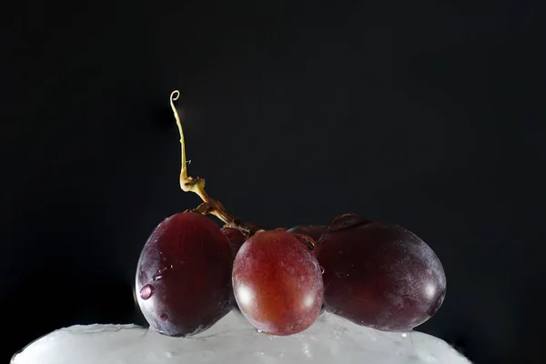 Druiven Zijn Vruchten Van Wijnstok Individuele Vruchten Heten Druiven Bessen — Stockfoto