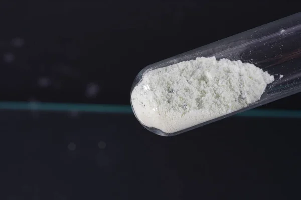 Meel Dat Eruit Moet Zien Als Een Witte Drug Met — Stockfoto