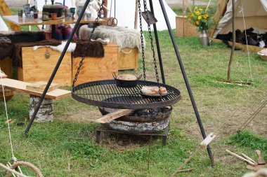 Makro mercekli taze pişmiş ekmek. En kaliteli tarama.