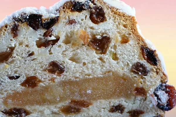 Bolo Forma Pão Feito Massa Levedura Pesada Fotografada Estúdio Com — Fotografia de Stock