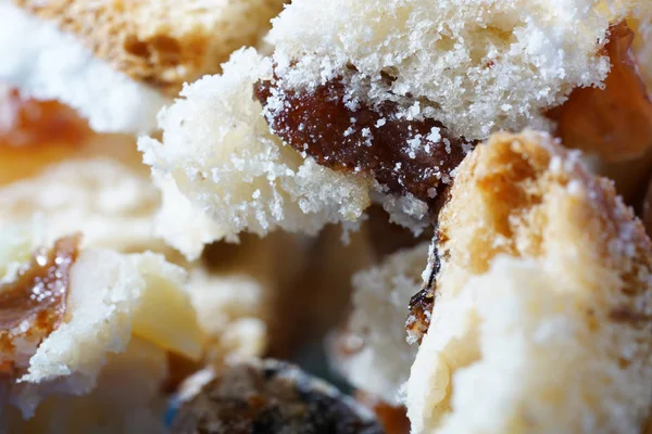 Bolo Forma Pão Feito Massa Levedura Pesada Fotografada Estúdio Com — Fotografia de Stock