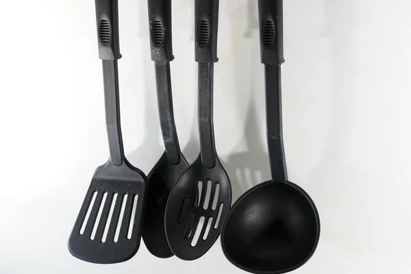 Cooking Cutlery Simplifies Cooking Kitchen Photographed Here Studio — Stock Photo, Image