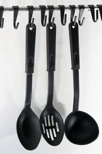 Cooking Cutlery Simplifies Cooking Kitchen Photographed Here Studio — Stock Photo, Image