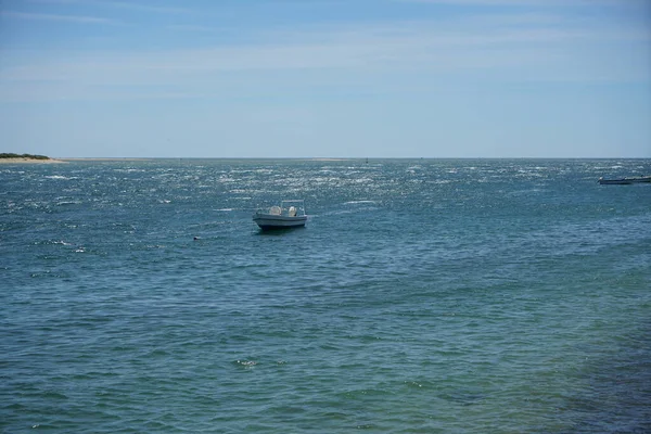 Border River Spanish Andalusia Portuguese Algarve Shortly Confluence Atlantic — Stock Photo, Image