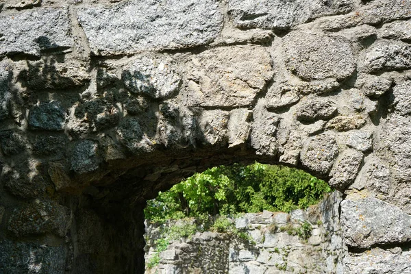 Doğal Taştan Ustalıkla Yapılmış Duvarlar — Stok fotoğraf