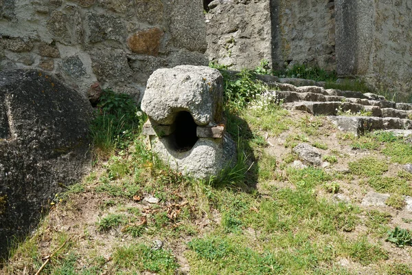 Καλοφτιαγμένοι Τοίχοι Φυσική Πέτρα — Φωτογραφία Αρχείου