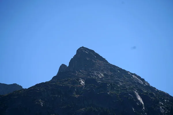 Des Montagnes Qui Intègrent Merveille Dans Paysage Photographié Vacances — Photo