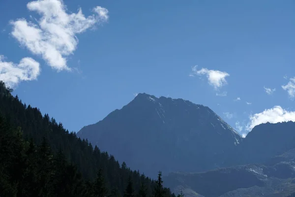 Des Montagnes Qui Intègrent Merveille Dans Paysage Photographié Vacances — Photo