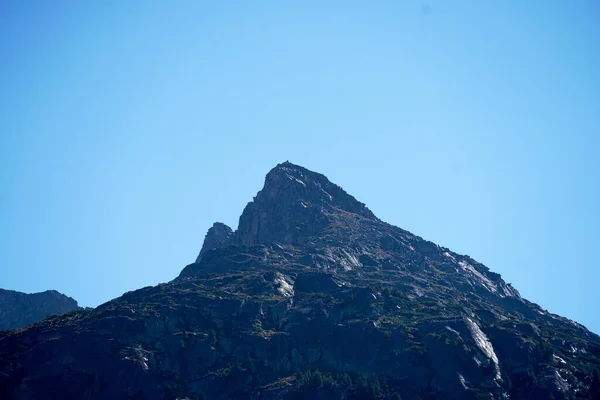 Des Montagnes Qui Intègrent Merveille Dans Paysage Photographié Vacances — Photo