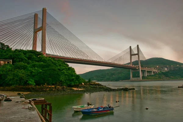 Tsing Ma Bridge — Stock Photo, Image