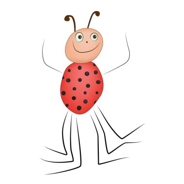 Kırmızı çizgi film Ladybird