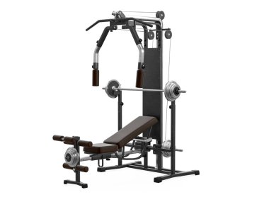 Çok fonksiyonlu spor salonu makine, görüş açısı