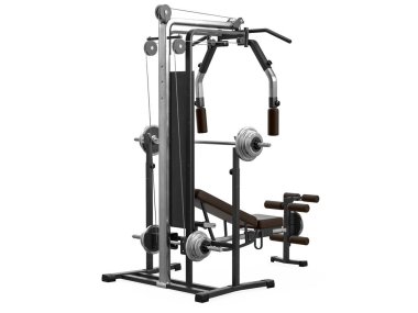 Çok fonksiyonlu spor salonu makine, görüş açısı