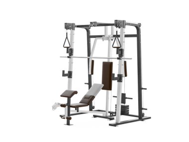 Çok fonksiyonlu spor salonu makine, görüş açısı