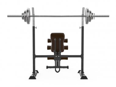 Çok fonksiyonlu spor salonu makine, arkadan görünüm