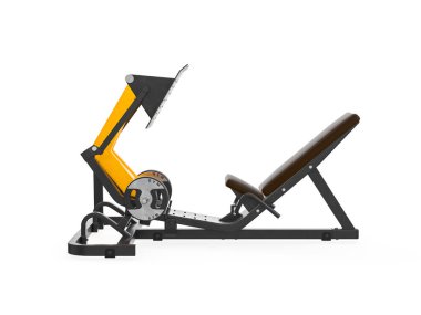 Çok fonksiyonlu spor salonu makine, Soldan Görünüm