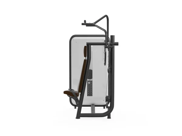 Multifunktionell gym maskin, framifrån — Stockfoto