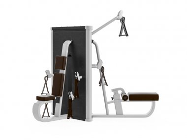 Çok fonksiyonlu spor salonu makine, görüş açısı