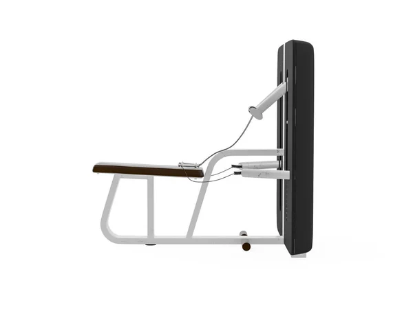 Multifunktionell gym maskin, högra vyn — Stockfoto