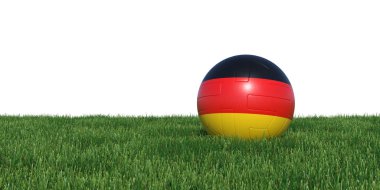 Çim Dünya Kupası 2018 yalan Almanya Alman bayrağı futbol topu