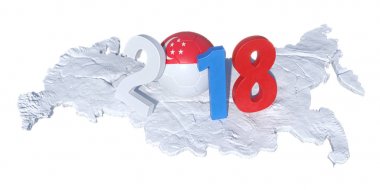 Bir Singapur Singapurlu yazılı 2018 bayrak futbol topu hangi