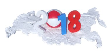 o yatırılır Grönland bayrak futbol topu ile yazılı 2018