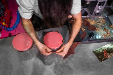 Şekerleme, el yapımı çikolata ve pasta üretimi, profesyonel mutfak.