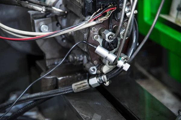 yakın çekim yüksek basınçlı dizel yakıt pompası test cihazı