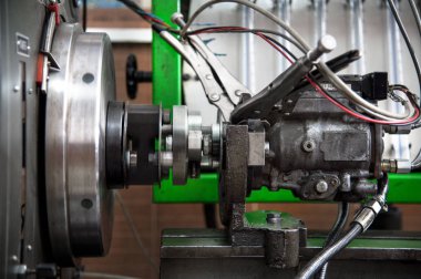 yakın çekim yüksek basınçlı dizel yakıt pompası test cihazı