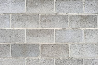 Duvar dokusu genişletilmiş kil bloklarını döşeme olduğunu. İnşaat malzemeleri reklam için arka plan. Gri beton köpük blok