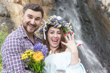 Sakallı hippi parmağını sevgili da çanında Tunceli.