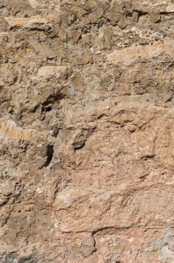 Restorasyon sırasında binanın dış cephesinin antik taş bina karışımı. Grunge Soyut Arkaplanı