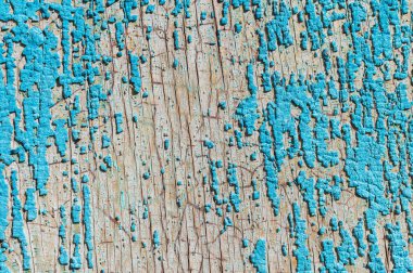 Zaman içinde eski ve soyulmuş boyalar, eski tahtalardan sökülmüş ve ahşap doku çatlamış. Klasik Soyut Grunge Arkaplanı