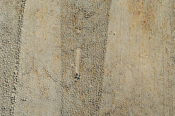 Beige faded. Texture of stained metal surface with cracked paint with cracked paint. Finely detailed background — Stock Photo, Image
