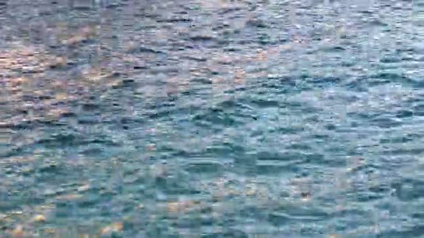 Hermosas olas azules del mar — Vídeo de stock