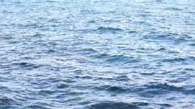 Güzel mavi deniz dalgaları