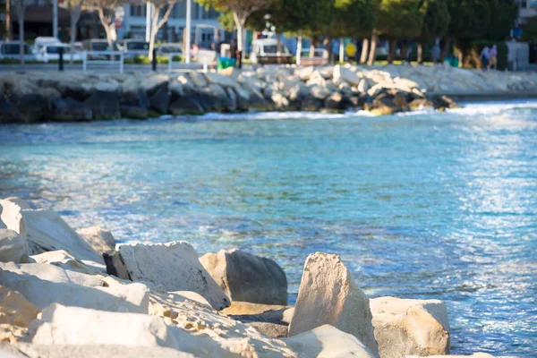 stock image Beautiful Seashore at Limassol Cyprus