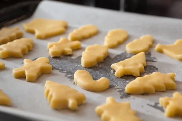Variety Of Cutout Cookie Shapes