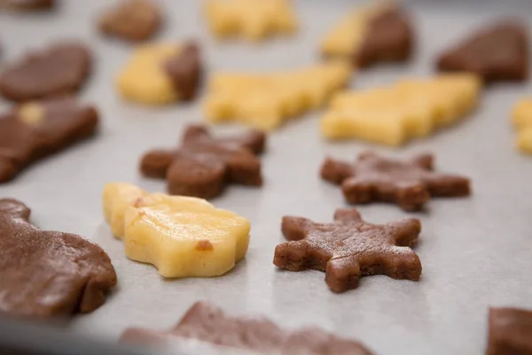 Variety Of Cutout Cookie Shapes